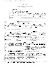 download the accordion score Prelude and Fugue in G Major (BWV 541) (Orgue) in PDF format