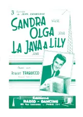 télécharger la partition d'accordéon Sandra + Olga + La java à Lily au format PDF