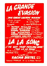 descargar la partitura para acordeón La grande évasion (The great escape march) (Orchestration) (Marche) en formato PDF