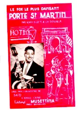 télécharger la partition d'accordéon Porte Saint Martin (Fox Musette) au format PDF