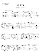télécharger la partition d'accordéon Arkan (Circle Dance) au format PDF