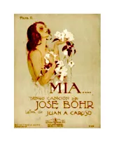 download the accordion score Mia (Tango Chanté) in PDF format