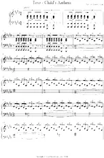 download the accordion score Child's Anthem (Arrangement : Ernst Traag) (Chant : Toto) in PDF format