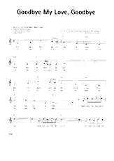 download the accordion score Good Bye My Love Goodbye (Chant : Demis Roussos) (Slow) in PDF format