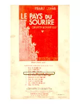download the accordion score Dans l'ombre blanche des pommiers en fleurs (De l'Opérette : Le pays du sourire) in PDF format