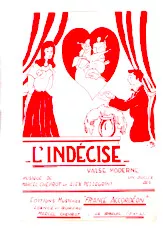 download the accordion score L'indécise (Valse) in PDF format