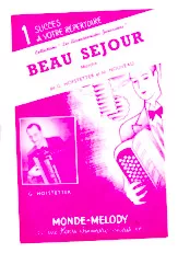télécharger la partition d'accordéon Beau séjour (Marche) au format PDF