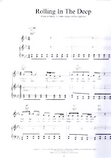 télécharger la partition d'accordéon Rolling In The Deep (Chant : Adele) au format PDF