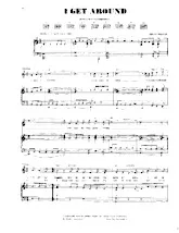 descargar la partitura para acordeón I get around (Chant : Les Beach Boys) (Rock) en formato PDF