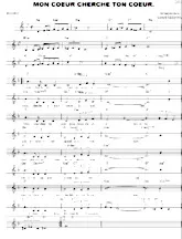 descargar la partitura para acordeón Mon cœur cherche ton cœur (Arrangement : Gérard Merson) (Boléro) en formato PDF