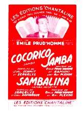 download the accordion score Cocorico Samba (Arrangement : Ray Plexon) in PDF format
