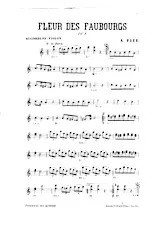 télécharger la partition d'accordéon Fleur des faubourgs (Sur la Chanson d'Honoré Raynaud) (Orchestration) (Java) au format PDF