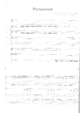 télécharger la partition d'accordéon Persuasion (Orchestration Complète) au format PDF