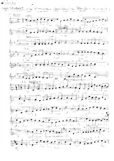 download the accordion score Les amoureux sont seuls au monde (Boléro) (Manuscrite) in PDF format