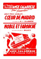 télécharger la partition d'accordéon Cœur de Madrid (Orchestration) (Paso Doble) au format PDF