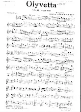 descargar la partitura para acordeón Olyvetta (Valse Musette) en formato PDF