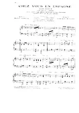 télécharger la partition d'accordéon Chez vous en Espagne (Crée par Alibert dans : Zou le Midi bouge (Arênes joyeuses)) (Paso Doble) au format PDF