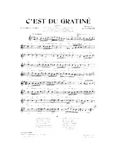 télécharger la partition d'accordéon C'est du gratiné (Java) au format PDF
