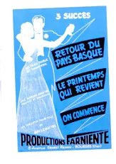 télécharger la partition d'accordéon Retour du pays Basque (Paso Doble) au format PDF