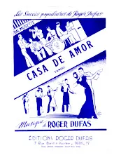 télécharger la partition d'accordéon Casa de Amor (Tango) au format PDF