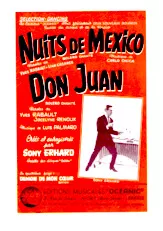 télécharger la partition d'accordéon Nuits de Mexico (Orchestration) (Boléro Chanté) au format PDF