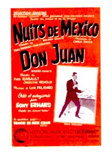 download the accordion score Nuits de Mexico (Orchestration) (Boléro Chanté) in PDF format