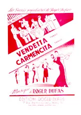 télécharger la partition d'accordéon Vendetta + Carmencita (Tango) au format PDF