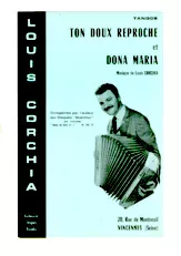 download the accordion score Ton doux reproche (Orchestration) (Tango) in PDF format