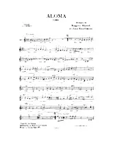 descargar la partitura para acordeón Aloma (Rumba) en formato PDF