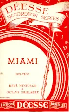 download the accordion score Miami (Fox Trot) in PDF format