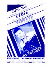 télécharger la partition d'accordéon Castel bleu (Orchestration) + Finette (Rumba Boléro + Valse) au format PDF