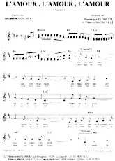 télécharger la partition d'accordéon L'amour L'amour L'amour (Rumba) au format PDF