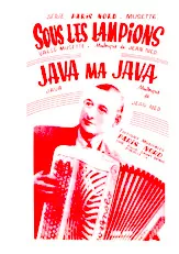 télécharger la partition d'accordéon Sous les lampions + Java ma java (Valse Musette + Java) au format PDF