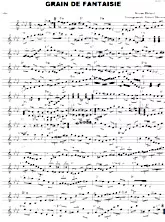 scarica la spartito per fisarmonica Grain de fantaisie (Arrangement : Gérard Merson) (Valse) in formato PDF