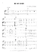 télécharger la partition d'accordéon Be my baby (Chant : The Ronettes) au format PDF