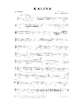 descargar la partitura para acordeón Kalina (Boléro) en formato PDF