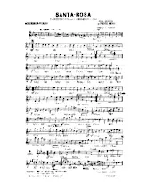 télécharger la partition d'accordéon Santa Rosa (Arrangement : Victor Gazzoli) (Orchestration) (Samba Guaracha) au format PDF