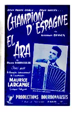 télécharger la partition d'accordéon El Ara (Orchestration) (Paso Doble) au format PDF
