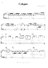 descargar la partitura para acordeón Calypso en formato PDF
