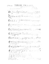 télécharger la partition d'accordéon Tendre Pacifique (C'est un îlot de la mer Pacifique) (Sur la chanson de Six) (Fox Trot) au format PDF