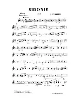 descargar la partitura para acordeón Sidonie (Java) en formato PDF