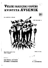 télécharger la partition d'accordéon Veliki Radijski Uspehi Kvinteta Avsenik (Volume 10) (4 titres) au format PDF