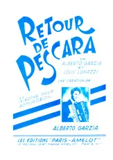 télécharger la partition d'accordéon Retour de Pescara (Marche) au format PDF