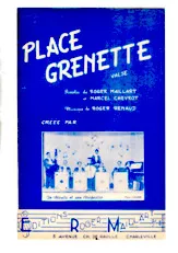 descargar la partitura para acordeón Place Grenette (Valse Chantée) en formato PDF