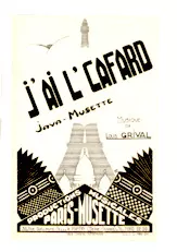 download the accordion score J'ai l' cafard (Java) in PDF format