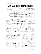 download the accordion score Java des rousses in PDF format