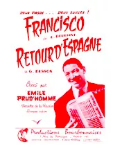 scarica la spartito per fisarmonica Retour d'Espagne (Orchestration) (Paso Doble) in formato PDF