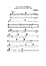 descargar la partitura para acordeón Tie A Yellow Ribbon Round The Ole Oak Tree en formato PDF