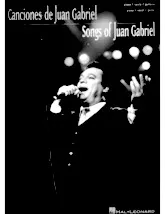 scarica la spartito per fisarmonica Canciones de Juan Gabriel (Songs of Juan Gabriel) (20 titres) in formato PDF