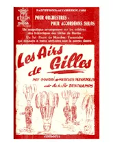 download the accordion score Les airs de Gilles (Orchestration Complète) (Pot Pourri de Marches Farandoles sur les célèbres airs folkloriques des Gilles de Binche) in PDF format